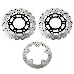 Front Rear Brake Rotors for BMW F 700 GS F800GS Adventure 13-17 F 800 GS 09-18 - Picture 1 of 12