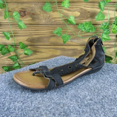 Cobb Hill Mujer Gladiador Cuero Negro Talla 7.5 Mediano Usado 2025 Foto 1 de 4