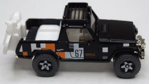 Hot Wheels '67 Jeepster Commando Black Orange White Carrying Motorcycle 2018 - Picture 1 of 6