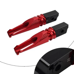 Red Passenger Rear Foot Pegs Pedal For Aprilia GPR125 GPR150 APR150-6 CR150 - Picture 1 of 9