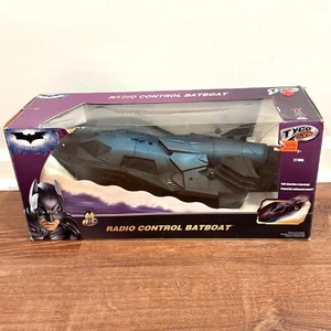 Tyco Batman RC Boat 2008 Mattel Batboat with Box FOR PARTS - Picture 1 of 22