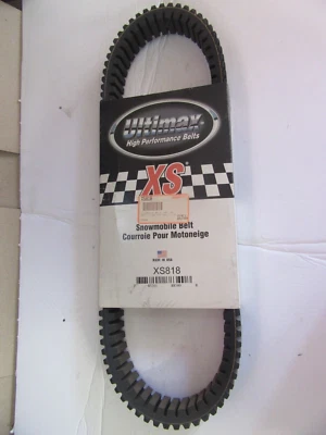 NEW ULTIMAX XS DRIVE BELT #XS818 Item #4255 - Image 1 of 4