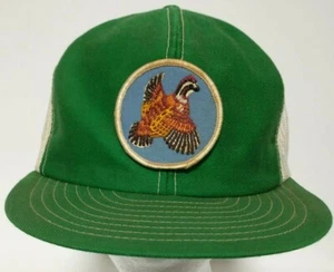 Vintage Louisville MFG Mesh Snapback Trucker Mütze Kappe Patch bestickt Vogel - Bild 1 von 12