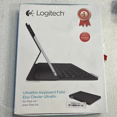 Logitech Teclado Ultradelgado Folio para iPad Air 820-006160 Negro Foto 1 de 4