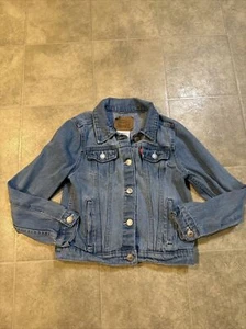 LEVI Levi’s Classic Denim Jacket Youth Sz: M (10-12 Yrs) - Picture 1 of 9