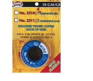 Model Power Wire Conductor 2-Wire Carded 18 (Gauge) 12.5 2311 - Picture 1 of 1