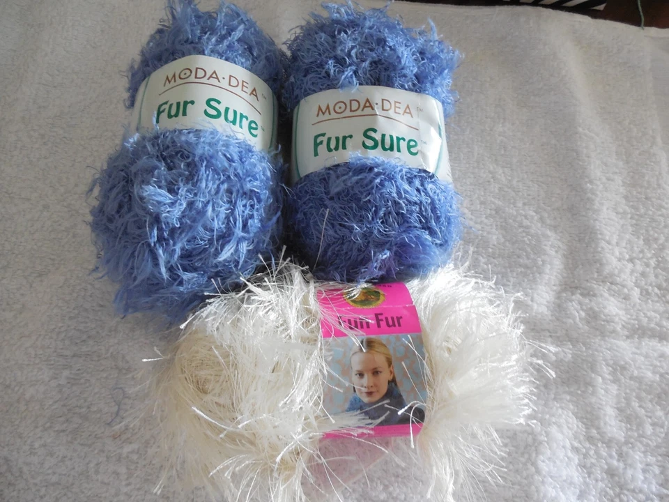 MODA-DEA FUR SURE  & LION BRAND FUN FUR - Image 1 of 1