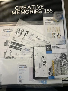 Creative Memories HUGE Black & White, Wedding, Gold Rush Bundle – NLA New in Pkg - Picture 1 of 13
