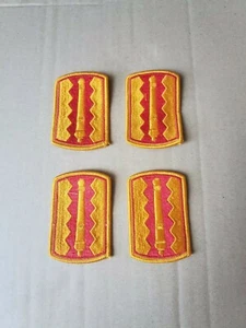 Lot of 4 US Army 54th Field Artillery Brigade Full Color, Uniform Patches - Picture 1 of 2