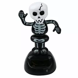 1 Solar Dancing Skeleton great happy Halloween, DOD friendship gift, over Hill - Picture 1 of 1