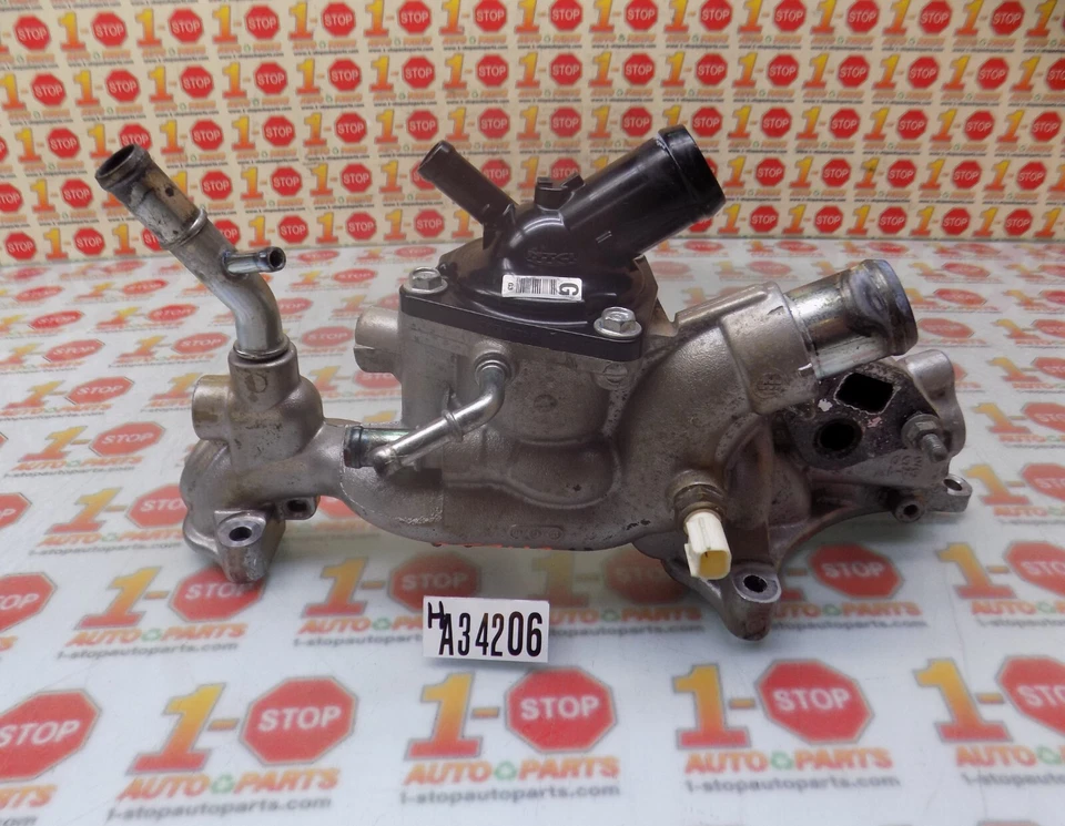 2013-2017 HONDA ACCORD PASSAGE WATER THERMOSTAT HOUSING 19410-5G0-A01 OEM - Изображение 1 из 4