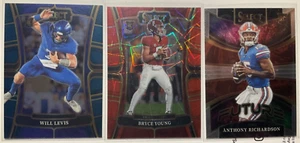 2022-23 ROOKIE Q.B 3 CARD LOT !! Will Levis, Bryce Young, Anthony Richardson !! - Picture 1 of 2