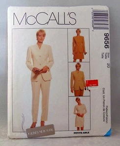McCall's 9656 for Jones of New York jacket skirt pants plus size 20. - Picture 1 of 2