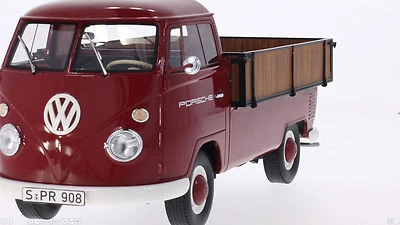 Premium Classixxs 1965 VW T1 Großraumpritsche Porsche Red 1:18 *New! - Image 1 of 2