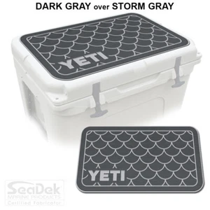 SeaDek Pad Top fits YETI Tundra Cooler - Marine EVA Mat - DG/SG - YETI Scales - Picture 1 of 6