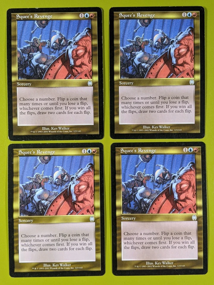 Squee's Revenge x4 Apocalypse 4x Playset Magic the Gathering MTG - Image 1 of 1