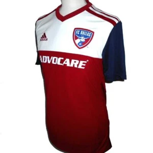 FC DALLAS Adidas Official Home Football Shirt 2018-2019 NEW Men's Soccer Jersey - Picture 1 of 8