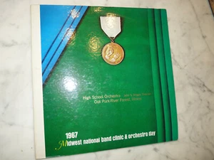 CD & LPs 1967 Oak Park River Forest IL High School Mid-West Clinic with program - Picture 1 of 11