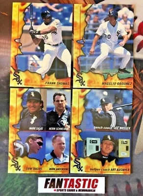 1998 Lemon Chill Chicago White Sox Baseball Card YOU PICK - Image 1 of 2