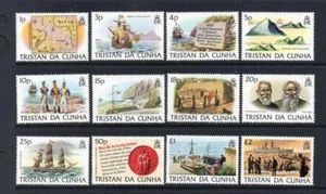 TRISTAN DA CUNHA 1983 SG349 -360 HISTORIA DE LA ISLA - Imagen 1 de 1
