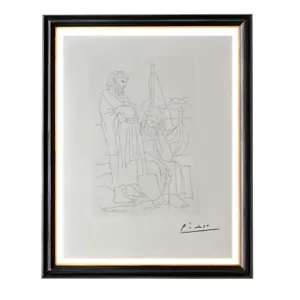 Pablo Picasso Original Plate Print, Lysistrata, - Signed Vintage Art - Picture 1 of 7