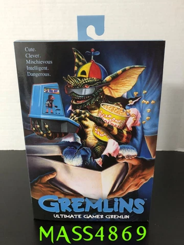 NECA Gremlins Gamer Gremlin Ultimate 7" Scale Action Figure, NEW HTF Cover