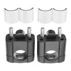2pcs Motorcycle Handlebar Risers Handle Bars Mount Clamp Replace Accessories