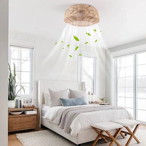 18.5 inch E26 Bulbs lamp holder 40W Ceiling Fan Lights With Remote Control - Picture 1 of 13
