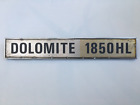Triumph Dolomite 1850Hl Boot Badge ??