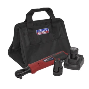 Sealey CP1209KIT 12v  1/2"Sq Drive Lithium-ion Cordless Ratchet Wrench Kit - Picture 1 of 1