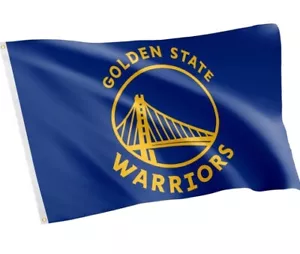 Golden State Warriors 3x5ft Car Garage Bar Home Flag NBA Basketball Champions  - Picture 1 of 3