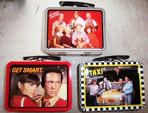 3 dif Get Smart Taxi Pettycoat Junction Lunchboxes new - Picture 1 of 1