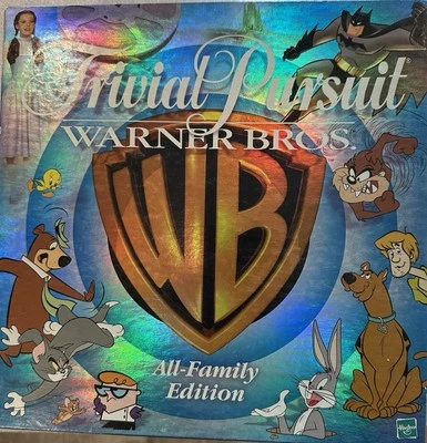 Trivial Pursuit Warner Bros COMPLETO 1999 (Scooby Doo, Looney Tunes, Batman) Foto 1 de 2