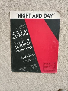 Vintage Sheet Music - 'Night and Day' - Cole Porter - Picture 1 of 4
