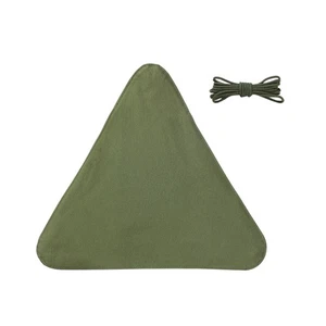 Taburete trípode de camping al aire libre tela triangular con cuerda herramientas de taburete de pesca - Imagen 1 de 12