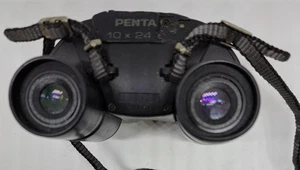 Vintage Pentax Binoculars 8 x 24 UCF with Case Neck Strap and Manual - Picture 1 of 7