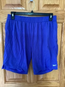 Reebok Men’s Size Large Blue 8” Athletic Activewear Basketball Shorts CM-742 - Picture 1 of 5