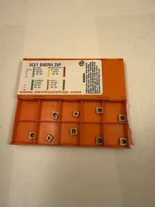 Inserti in carburo Zenit SCET 050204 Z6P quantità 9 - Foto 1 di 3
