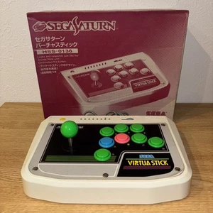 Sega Saturn Virtua Stick SS HSS-0136 Controller BOX Tested working NTSC-J  Japan - Picture 1 of 9