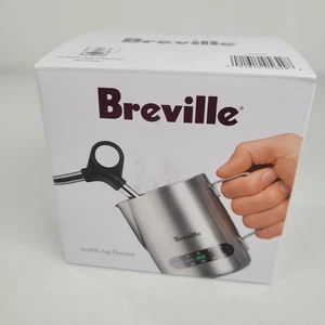 Jarra de leche térmica Breville The Temp Control 480 ml arte con leche, nueva en caja - Imagen 1 de 9