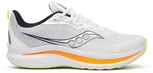 Saucony Endorphin KDZ Junior Running Shoes White Kids Cushioned Sports Trainers - Picture 1 of 6