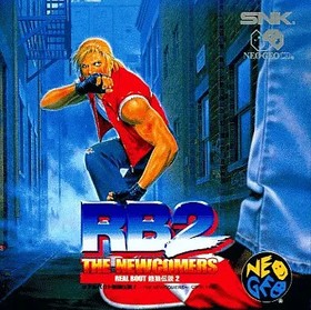 Neo Geo CD Real Bout Garou Densetsu 2CD ROM Japan Ver Used Japan pp2