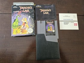 DRAGON'S LAIR - NINTENDO NES PAL B - COMPLETE CIB