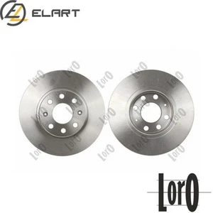 2x BRAKE DISC 231-03-143 FOR OPEL CORSA/Hatchback/Van FIAT GRANDEPUNTO 1.0L 4cyl - Picture 1 of 8