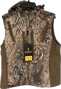 BROWNING WINDCUTTER WATERFOUL HOODED VEST SIZE S NWT - Picture 1 of 11