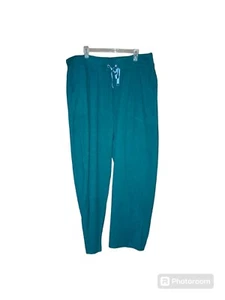 Just My Size Knit Pants Womens 3X 22W/24W  Pull On. NWT Hunter Green  - Picture 1 of 12