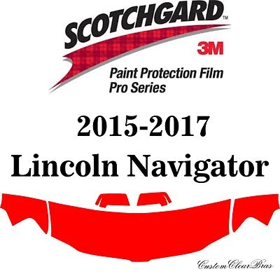 Película de protección de pintura 3M Scotchgard serie Pro 2015 2016 2017 Lincoln Navigator Foto 1 de 3
