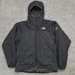 The North Face Summit Series Primaloft Puffer Jacket Black Hoody Zip Men's Large - Picture 1 of 12
