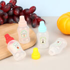 4Pcs/set Mini Sauce Bottle Refillable Ketchup Honey Salad Containers Bottles