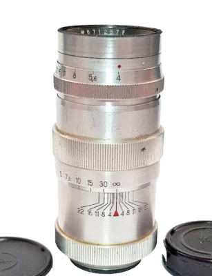 Lente JUPITER 11 135mm f4 Lente Retrato Manual M39 Montaje Telémetro Soviético LTM Foto 1 de 4